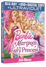 Barbie Mariposa and the Fairy Princess Blu-Ray Combo Pack (Blu-Ray/DVD/Digital Copy/Ultraviolet)