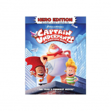 Captain Underpants: The First Epic Movie Hero Edition Blu-Ray Combo Pack (Blu-Ray/DVD/Digital HD)