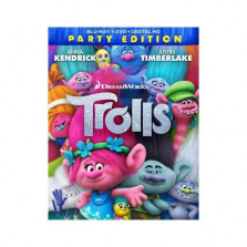 Trolls Party Edition Blu-Ray Combo Pack (Blu-Ray/DVD/Digital HD)