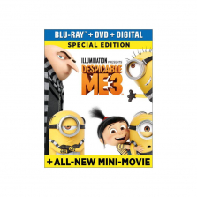 Despicable Me 3 Special Edition Blu-Ray Combo Pack (Blu-Ray/DVD/Digital HD)