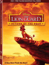 The Lion Guard: Return of the Roar DVD (DVD + Free Talking Backpack Pull Inside)