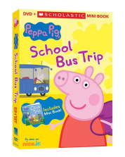 Peppa Pig: School Bus Trip DVD with Mini Book