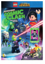 LEGO DC Comics Super Heroes: Justice League Cosmic Clash Limited Edition DVD with 7 Piece Action Figure