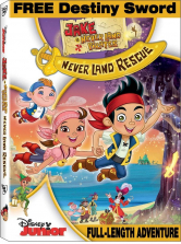 Disney Jake and the Never Land Pirates: Jake's Never Land Rescue DVD
