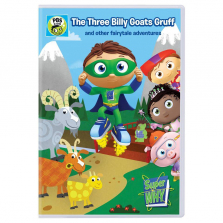Super Why: The Three Billy Goats Gruff and Other Fairy Tale Adventures DVD