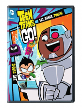 Teen Titans Go!: Eat. Dance. Punch! Season 3, Part 1 2 Disc DVD