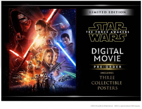 Star Wars: The Force Awakens Limited Edition Digital Movie