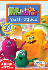 Monster Math Squad Volume 1 DVD