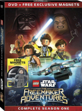LEGO Star Wars: The Freemaker Adventures Complete Season One 2 Disc DVD with Bonus Exclusive Magnets