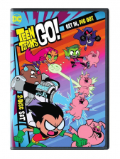 DC Comics Teen Titans Go! Eat Dance Punch Season 3 Part 2 2 Disc DVD