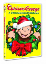 Curious George: A Very Monkey Christmas DVD
