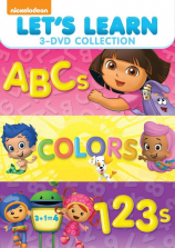 Lets Learn: 123s Abcs Colors 3 Disc DVD
