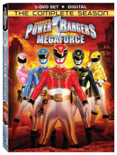 Power Rangers Megaforce: The Complete Season 5 Disc DVD (DVD/Digital HD)