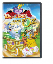 Tom and Jerry Back to Oz DVD