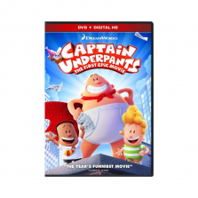 DreamWorks Captain Underpants: The First Epic Movie DVD (DVD/Digital HD)