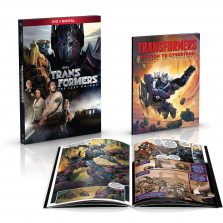 Transformers: The Last Knight DVD with Comic Book
