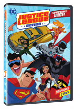 DC Comics Justice League Action: Superpowers Unite! 2 Disc DVD