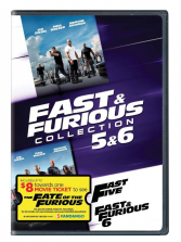 Fast and Furious Collection 5 and 6 DVD