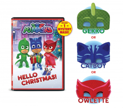 PJ Masks: Hello Christmas! DVD with Mystery Mask