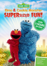 Sesame Street: Elmo and Cookie Monster Supersized Fun! DVD