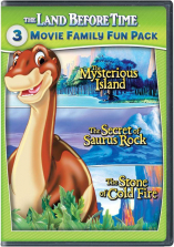 The Land Before Time V-VII 3-Movie Family Fun Pack 2 Disc DVD