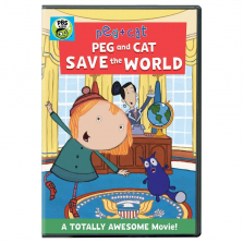 Peg + Cat: Peg and Cat Save the World DVD