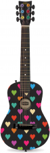 First Act Discovery Acoustic Guitar - Black with Heart