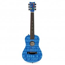 First Act Discovery Acoustic Guitar - Blue Skulls