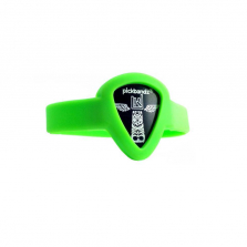 Pickbandz Wristband Silicone Pick Holder - Groovy Green