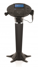 The Singing Machine Bluetooth Pedestal Karaoke System - Black