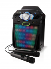 The Singing Machine VIBE Digital Karaoke System with Resting Tablet Cradle - Black