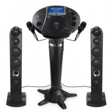 Singing Machine Bluetooth Digital Audio Streaming Karaoke Pedestal System
