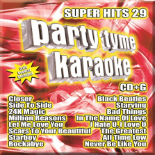 Party Tyme Karaoke Super Hits 29 CD (CD+G)