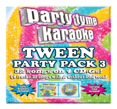 Party Tyme Karaoke: Tween Party Pack 3 CD