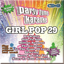 Party Tyme Karaoke: Girl Pop 29 CD (CD+G)