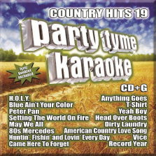 Party Tyme Karaoke: Country Hits 19 CD (CD+G)