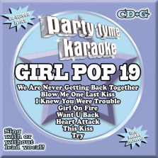 The Party Tyme Karaoke: Girl Pop 19 (CD+G)