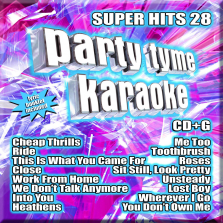 Party Tyme Karaoke: Super Hits 28 CD (CD+G)