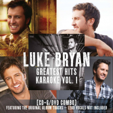 Luke Bryan: Greatest Hits Karaoke Volume 1 DVD Combo Pack (CD+G/DVD)
