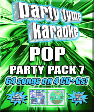 Party Tyme Karaoke: Pop Party Pack 7 4 Disc CD (CD+Gs)