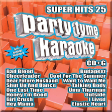 Party Tyme Karaoke Super Hits 25 CD