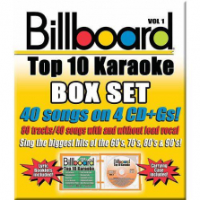Billboard Top-40 Karaoke - Box Set Vol. 1 CD