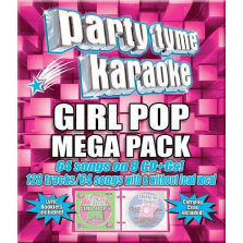 Party Tyme Karaoke - Girl Pop Mega Pack CD