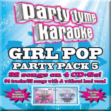 Party Tyme Karaoke - Girl Pop Party Pack 5