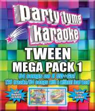 Party Tyme Karaoke Tween Mega Pack 1 8 CDs