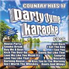 Party Tyme Karaoke - Country Hits 17 (CD+G)