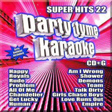 Party Tyme Karaoke Super Hits 22 CD