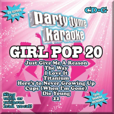 Party Tyme Karaoke - Girl Pop 20