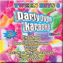 Party Tyme Karaoke Tween Hits 8 CD