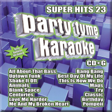 Party Tyme Karaoke Super Hits 23 CD